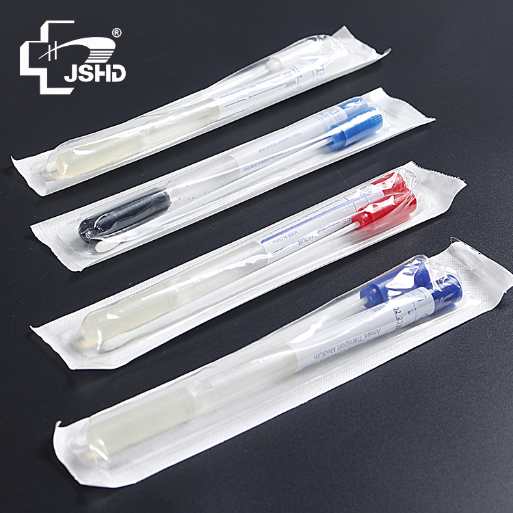 The Customer From Spain Ordered sterile transport swab,disposable transport swab,transport swab with tube from us