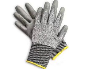 Ultra high molecular weight polyethylene anti-cutting gloves