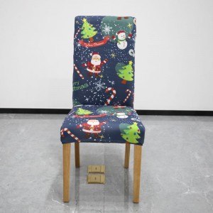 Washable Dining Room Chair Protector Slipcovers Christmas Chair Cover