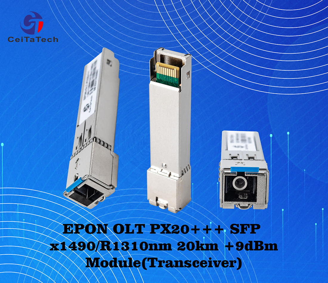 Application of PON module in FTTH