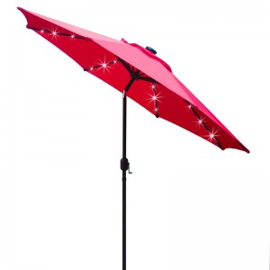 Market Umbrella Patio umbrella with LED Light