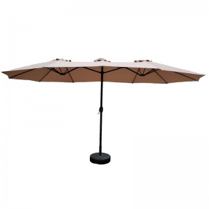 TC015 Three top market umbrella with crank