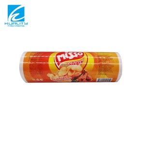 Eco-friendly laminated plastic packaging chips packing roll film