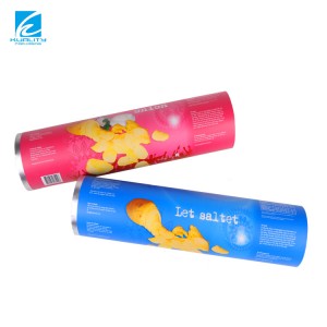 Customized Potato Chips Food Plastic Roll Film For Laminated Printing Bag