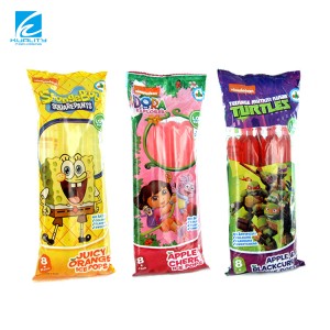 Custom Printed  Plastic Biodegradable Ice Cream Package Ice Popsicle Sticks Packaging Bags