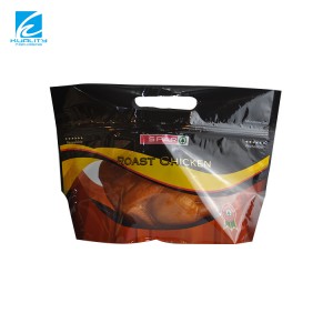 Zipper Plastic Bag for Roasted Chicken Packaging