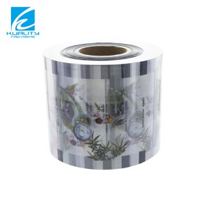 Plastic Flexible Customized Bubble Tea Cup Sealing Film