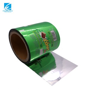 Custom Plastic Cold Seal Chocolate Bar Packaging Film Aluminum Foil Food Packaging Film For Chocolate Candy Bar Wrapper