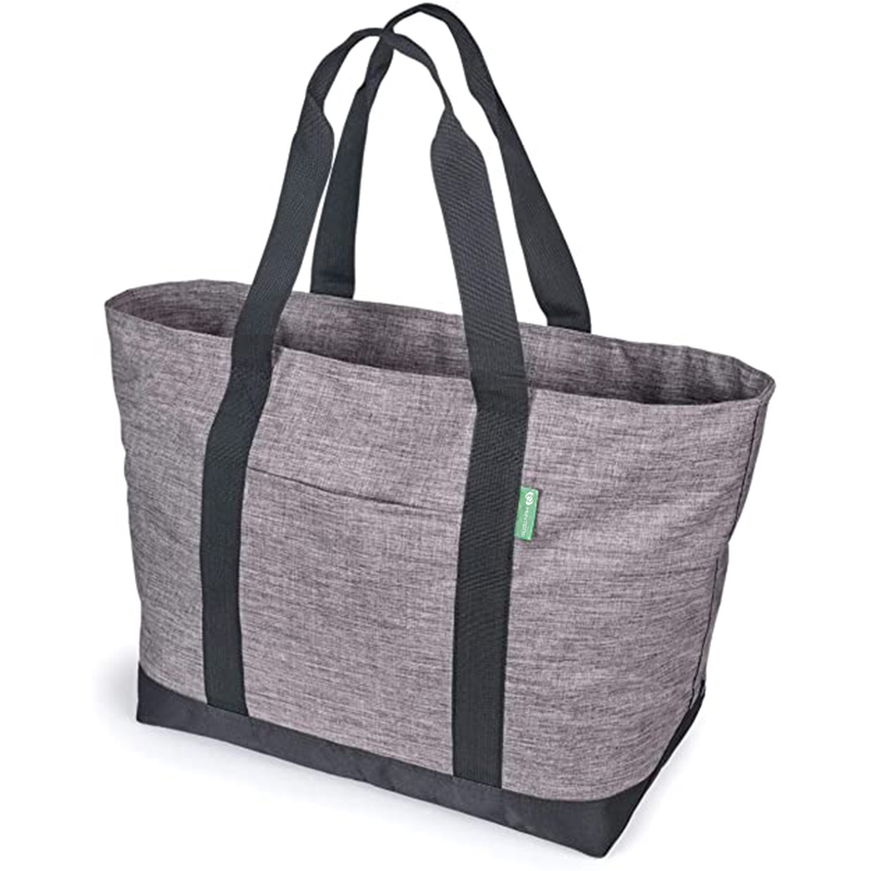 Tote Bag For Women or Men – Large Canvas Style Zipper