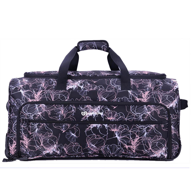 China Manufacturer waterproof oxford fabric luggage bag soft luggage travel trolley suitcase