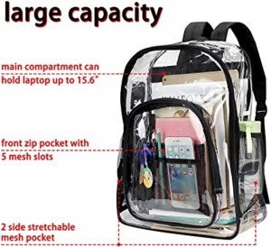 OEM Cheap Laptop Sleeve Factories –  PVC Backpacks for Big Student Teenager College Casual Bookbags Travel Daykpack – New Hunter