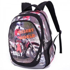 OEM Cheap Cycling Backpack Hydration Manufacturers –  Boys junior school laptop backpack all over printing durable elementary  book bag with water bottle pocket   excellent quality  – ...