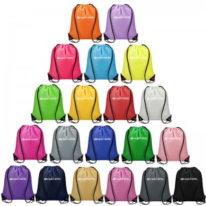 OEM Cheap Toiletry Bag Manufacturers –  Drawstring Backapcks Bulk String Bags Customized Bags for Party Gym Sport Trip – New Hunter