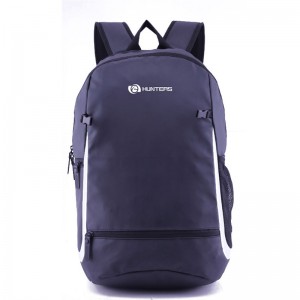China Wholesale Yoga Bag Manufacturers –  Sport Backpack Men Women Laptop Bag With Football Basketball Net For Teenager Boys Soccer Ball Pack Bag Gym Bags Training – New Hunter
