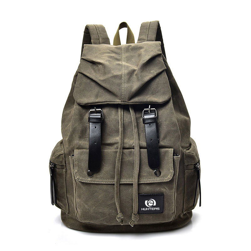 The New Backpack Men Retro Trend Rucksack Is Strong Durable Large Capacity Outdoor Mountaineering Bag Leisure Travel Backpack (2)