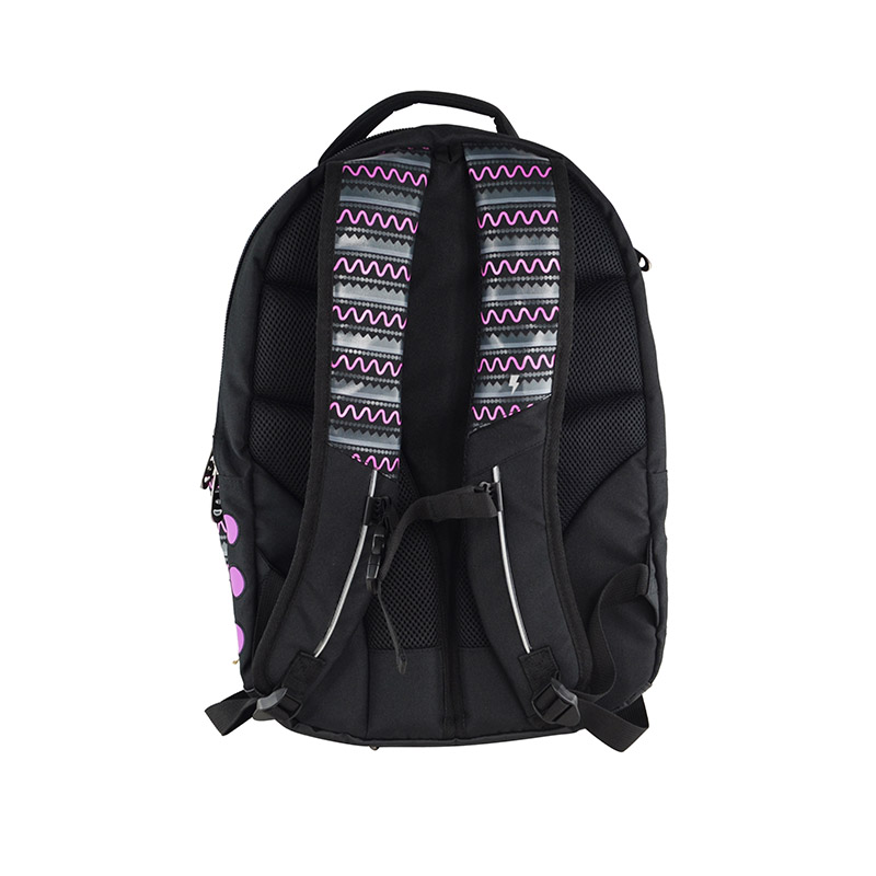 China Flowers Large Multi-Compartment School Bag Laptop Backpack for ...