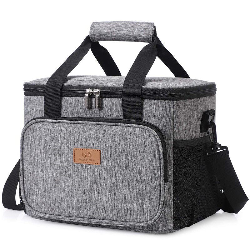 Large Lunch Bag Insulated Lunch Box Soft Cooler Cooling Tote for Adult Men Women, 24-Can (15L)