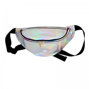 China Wholesale Double Shoulder School Bag Factory Holographic Fanny Pack for Women, Waterproof Clear Waist Pack Beach Purse with Adjustable Belt   – New Hunter