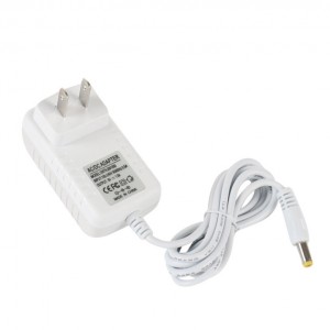 Amerika Plug Power Adapter White Faarf 12V 3A 36W Stromforsyning