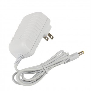የአሜሪካ Plug Power Adapter ነጭ ቀለም 12V 3A 36W የኃይል አቅርቦት