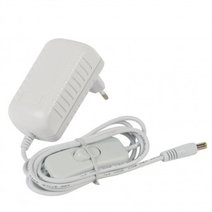 America Plug-in Power Adapter 5V 4A 20W With 303 Cord Line Switch
