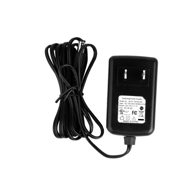 Discount Price 120v To 12v Adapter - 12V1A American Wall mount Adapter UL FCC ETL Certificate – Huyssen