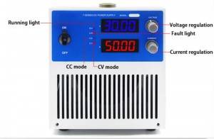 Høj præcision 0-20V 0-80A 1600W Justerbar DC strømforsyning