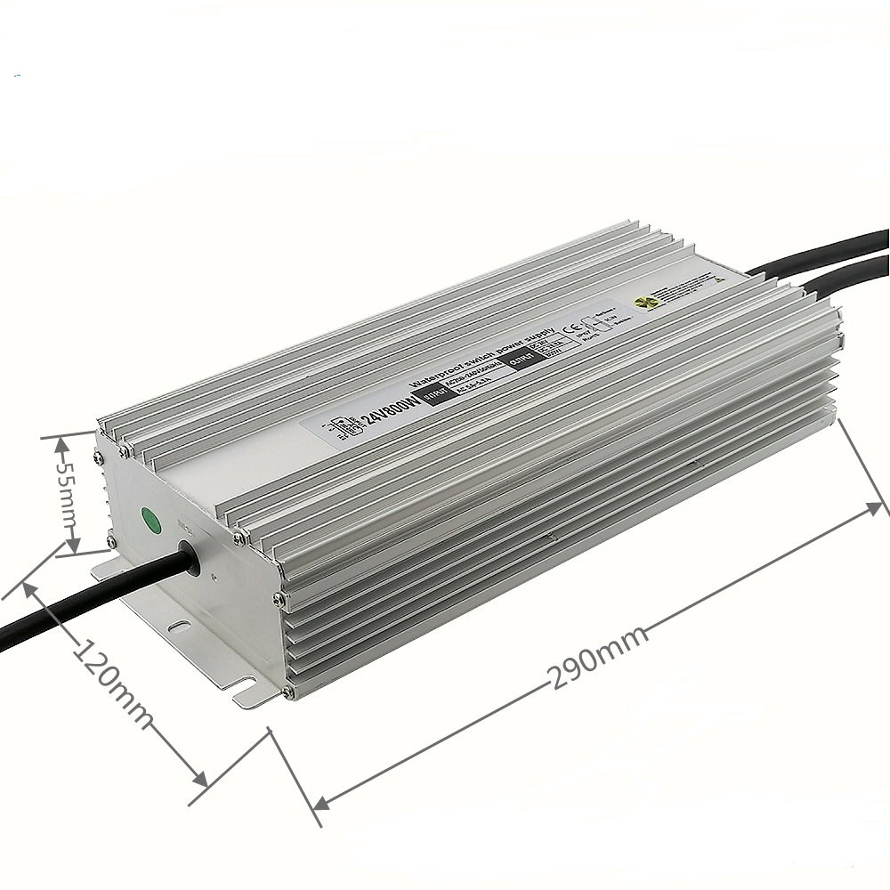Factory wholesale 12v 1a Power Supply - IP68 LED Driver 24V 33.3A 800W Waterproof Power Supply Small Size – Huyssen