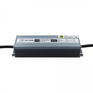 IP67 25-36V 3300mA 120W Waterproof Power Supply with 0-10V Dimmable