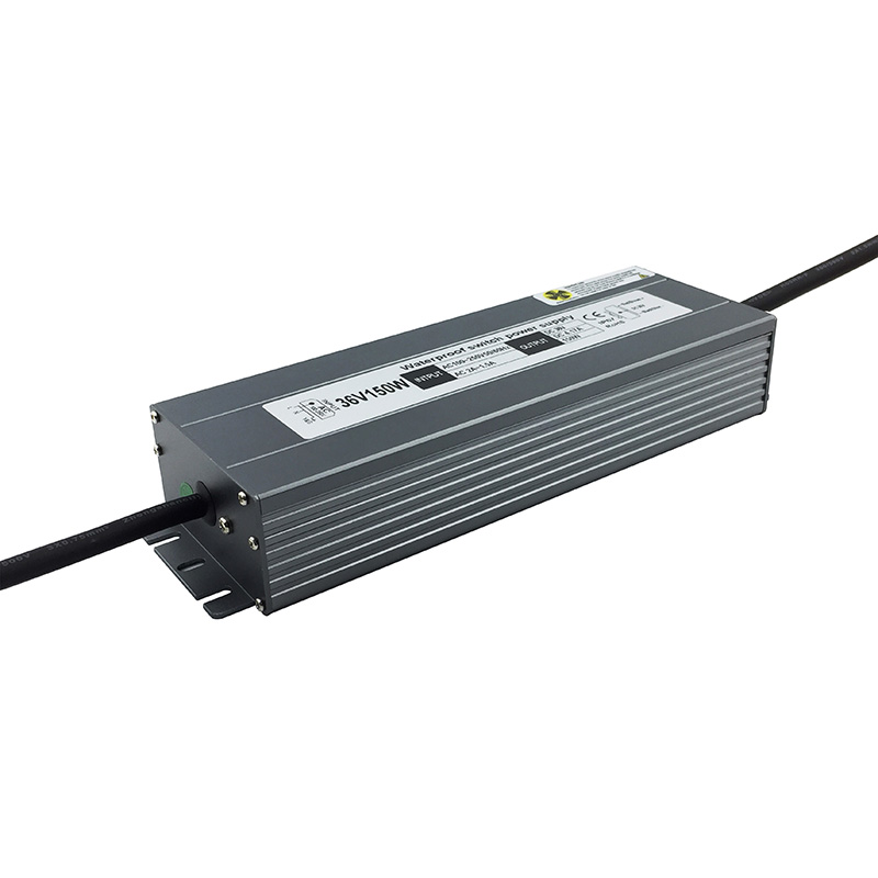 OEM/ODM Factory 9v 1a Power Supply - Active PFC 24~36V 150W AC to DC waterproof IP67 led power supply  – Huyssen