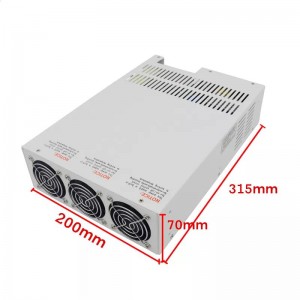 Compact size DC 0-200V 20A 4000W Industrial power supply