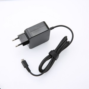 Type C EU Charger 20V 3.25A 65W Mini Size Adapter