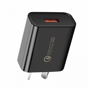 QC3.0 फास्ट चार्जर 5V 4A पोर्टेबल EU चार्जर