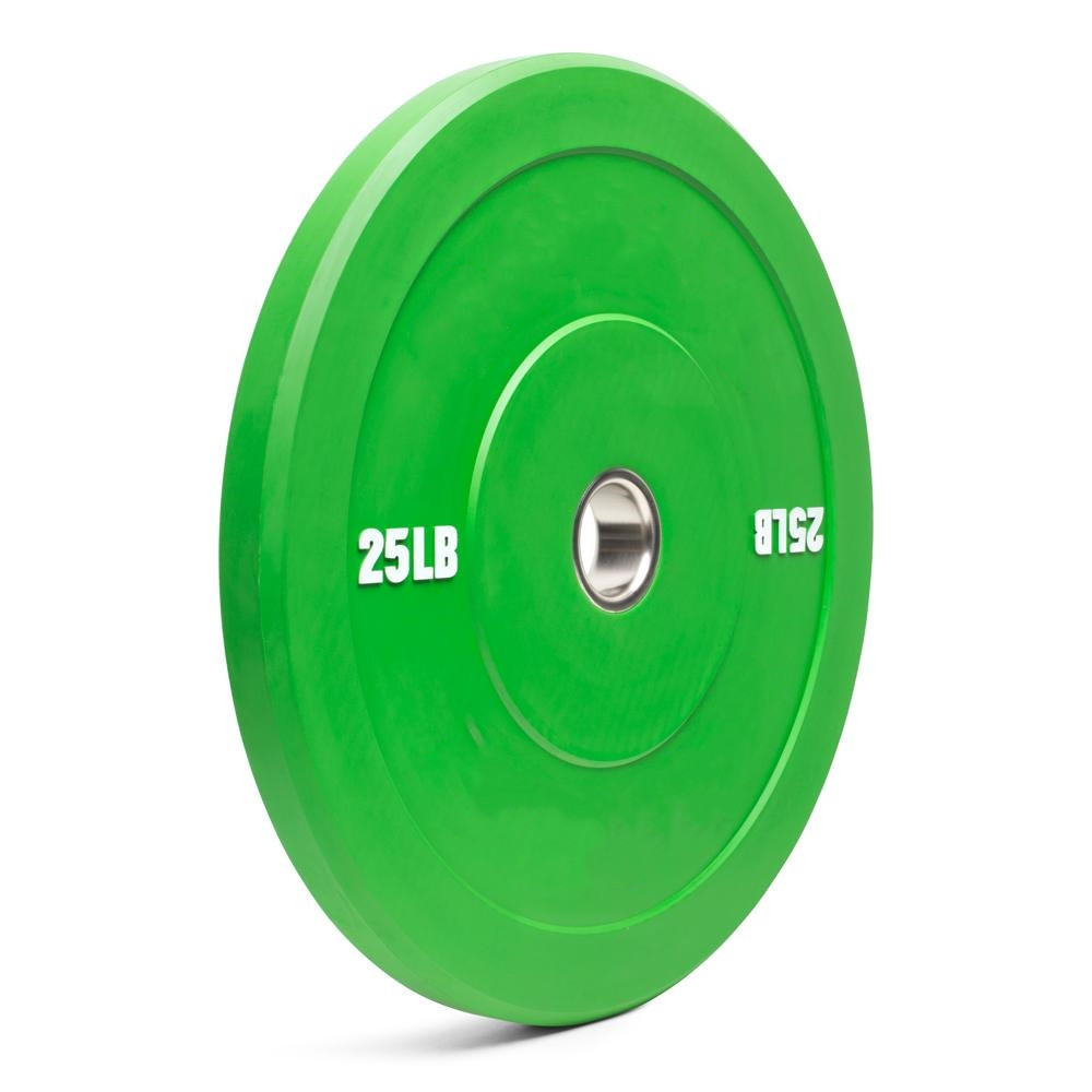 One of Hottest for 25kg Bumper Plates - Gym Barbell Rubber Bumper Weight Plate Colored – Chuangya