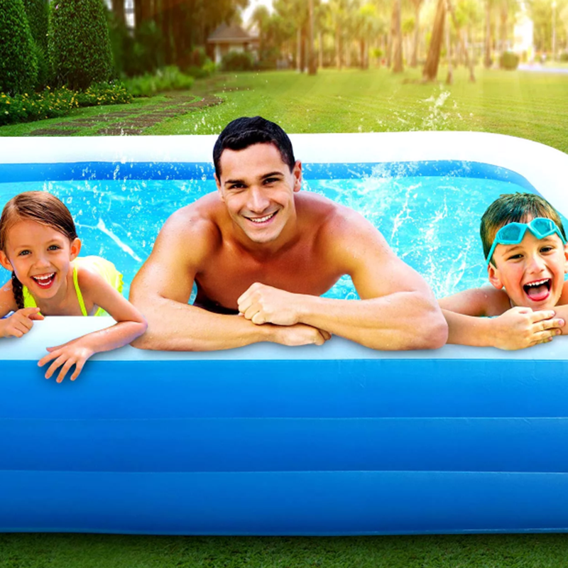 Home Family Kids Swimming Pool Full Sized Inflatable Lounge Pool Children Garden Backyard Celebrity Inflatable Swimming Pool