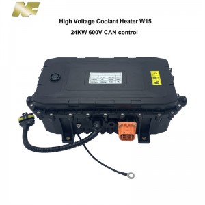 NF meilleure vente 24KW haute tension PTC radiateur de liquide de refroidissement DC600V HVCH DC24V PTC radiateur de liquide de refroidissement pour EV