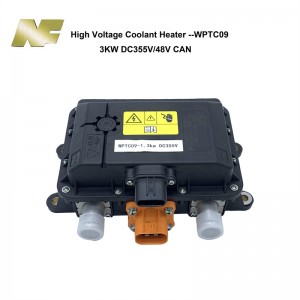 NF Najbolja kvaliteta 3KW EV grijač rashladne tekućine DC12V PTC grijač rashladne tekućine DC355V visokonaponsko rashladno sredstvo