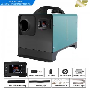 NF 2KW/5KW 12V/24V 220V Diesel Portable Air Heater Diesel All In One With Silencer Heater