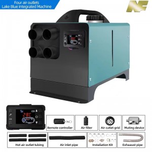NF 2KW/5KW 12V/24V 220V Diesel Portable Air Heater Diesel All In One May Silencer Heater