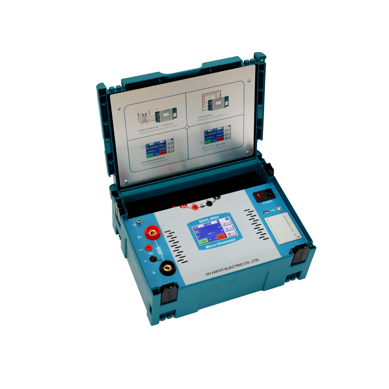 Attention in maintenance and testing about Contact resistance tester