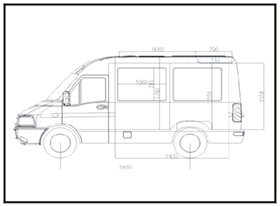The layout of Vehicle2
