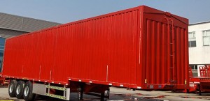 box cargo semi-trailer