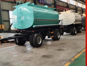 stainless steel tank trailer for oil made in china