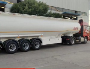 stainless steel tank trailer for oil made in china