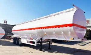 3 axles fuel tank semi-trailer made in China