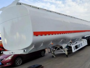 stainless steel oil tank trailer