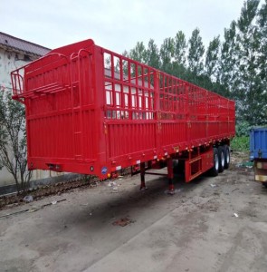 China made fence semi-trailer