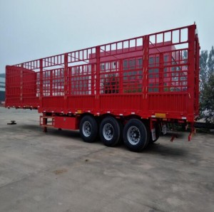 hot sale China semi-trailer fence cargo