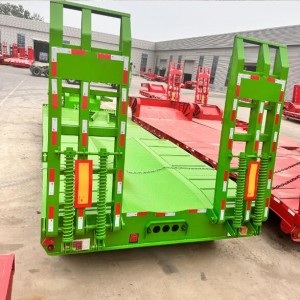 extension lowbed semi-trailer