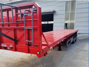 hot sale china lowbed semi-trailer